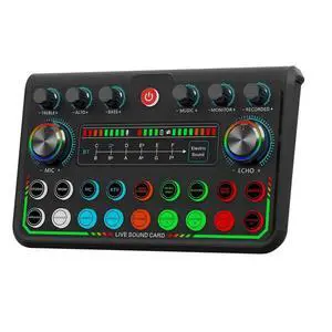 P99 Live Sound Card Mixer Podcast Sound Board Voice Sound Board For Phone PC Computer DJ-Music Studio Mixer P99 Live Sound Card Mixer Podcast Sound Board Voice Sound Board For Phone PC Computer DJ-Music Studio Mixer
