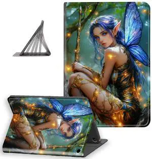 DISUOFEART for All-New Fire Max 11 Tablet Case(13th Gen,2023 Release), Slim Lightweight Stand Cover with Auto Sleep/Wake, Enchanted Forest Fairy with Blue Wings DISUOFEART for All-New Fire Max 11 Tablet Case(13th Gen,2023 Release), Slim Lightweight Stand Cover with Auto Sleep/Wake, Enchanted Forest Fairy with Blue Wings