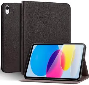 Thryxop Genuine Leather Case for iPad 11th Gen 11" (2025/A16) & 10th Gen 10.9" (2022) ^^ Slim Protective Cover with Adjustable Stand, Auto Wake/Sleep, Premium Leather ^^ Dark Brown Thryxop Genuine Leather Case for iPad 11th Gen 11" (2025/A16) & 10th Gen 10.9" (2022) ^^ Slim Protective Cover with Adjustable Stand, Auto Wake/Sleep, Premium Leather ^^ Dark Brown