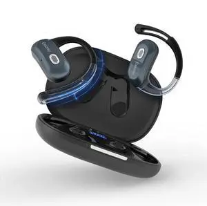 Essonio Open Ear Headphones Wireless Bluetooth 6.0, DT9.0 Directional Sound Earbuds with Ear Hooks 35H Playtime ENC Mic, IPX5 Waterproof for Running Workout Black Essonio Open Ear Headphones Wireless Bluetooth 6.0, DT9.0 Directional Sound Earbuds with Ear Hooks 35H Playtime ENC Mic, IPX5 Waterproof for Running Workout Black