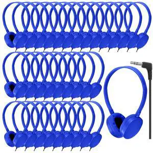 CN-Outlet Kids Headphones Bulk 50 Pack for Classroom School,Durable Wholesale Wired On Ear Headphones for Kids Student Boys Girls Teens and Adults,3.5mm Jack (Bule) CN-Outlet Kids Headphones Bulk 50 Pack for Classroom School,Durable Wholesale Wired On Ear Headphones for Kids Student Boys Girls Teens and Adults,3.5mm Jack (Bule)