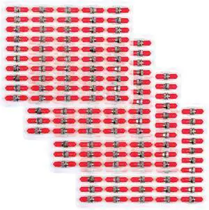 Duogalia 200 Pack Fiber Optical Coupler ST Fiber Optical Cable Barrel Connector ST to ST Bulkhead Singlemode Duogalia 200 Pack Fiber Optical Coupler ST Fiber Optical Cable Barrel Connector ST to ST Bulkhead Singlemode