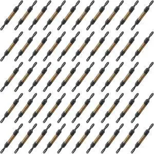 Duogalia 50-Pack Fiber Optic Quick Connector Mechanical Splice for Bare Fiber & Fiber Pigtail Duogalia 50-Pack Fiber Optic Quick Connector Mechanical Splice for Bare Fiber & Fiber Pigtail