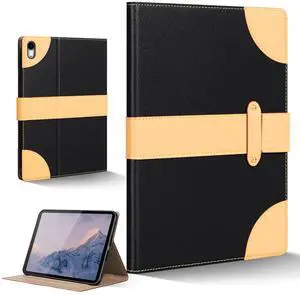 CPNVWA Case for iPad A16 11th Gen 11 Inch,iPad 10th Gen. 10.9 Inch,Leather Folio Cover with Auto Wake/Sleep, Adjustable Stand,Magnetic Buckle Closure Protection Case-Single Strap Black CPNVWA Case for iPad A16 11th Gen 11 Inch,iPad 10th Gen. 10.9 Inch,Leather Folio Cover with Auto Wake/Sleep, Adjustable Stand,Magnetic Buckle Closure Protection Case-Single Strap Black