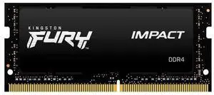 Kingston Fury Impact 8 GB 3200MHz DDR4 CL20 Laptop Memory Single Module KF432S20IB/8 Kingston Fury Impact 8 GB 3200MHz DDR4 CL20 Laptop Memory Single Module KF432S20IB/8