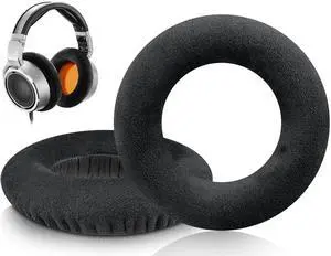 SOULWIT Professional Velour Replacement Earpads for Neumann NDH 30 (NDH30) Studio Headphones, Ear Pads Cushions with High-Density Foam - NDH 30 Velour Black SOULWIT Professional Velour Replacement Earpads for Neumann NDH 30 (NDH30) Studio Headphones, Ear Pads Cushions with High-Density Foam - NDH 30 Velour Black