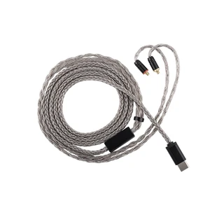 Linsoul Tripowin Zonie 16-Core Silver-Plated SPC IEM Cble w/Omni Mic Linsoul Tripowin Zonie 16-Core Silver-Plated SPC IEM Cble w/Omni Mic