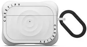 CASETiFY Ripple Airpods Pro (3rd Gen) Case with Ring - White CASETiFY Ripple Airpods Pro (3rd Gen) Case with Ring - White