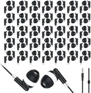 MENGLALA Earbud Bulk Kids Headphone for Classroom School 200 Pack,Wholesale Classroom Students Wired Earphones with 3.5 mm Jack for Computers Chromebook Laptop PC (Black) MENGLALA Earbud Bulk Kids Headphone for Classroom School 200 Pack,Wholesale Classroom Students Wired Earphones with 3.5 mm Jack for Computers Chromebook Laptop PC (Black)
