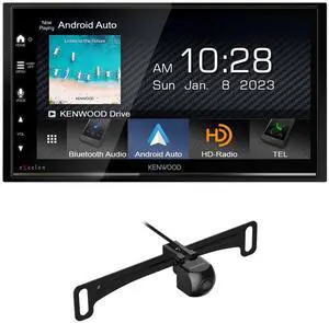 KENWOOD DMX709S eXcelon 6.95-Inch Capacitive Touch Screen, Car Stereo, CarPlay and Android Auto, Bluetooth ^^ Plus KENWOOD CMOS-240U Universal Backup Camera KENWOOD DMX709S eXcelon 6.95-Inch Capacitive Touch Screen, Car Stereo, CarPlay and Android Auto, Bluetooth ^^ Plus KENWOOD CMOS-240U Universal Backup Camera