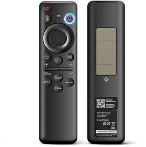 BN59-01432A TM2360E Rechargeable Voice Remote for Samsung Smart TVs, Replacement for All 20212025 Samsung TV Remote Control with Solar Charging and Voice Search BN59-01432A TM2360E Rechargeable Voice Remote for Samsung Smart TVs, Replacement for All 20212025 Samsung TV Remote Control with Solar Charging and Voice Search
