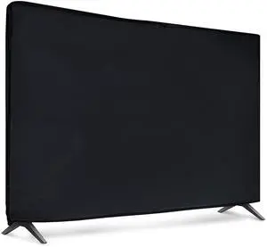 kwmobile Indoor 65" TV Cover Television Dust Cover Screen Protector TV Screen Dust Protection Synthetic Fabric Black kwmobile Indoor 65" TV Cover Television Dust Cover Screen Protector TV Screen Dust Protection Synthetic Fabric Black