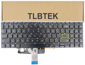 TLBTEK Backlight Keyboard Replacement Compatible with Asus VivoBook A521 E510 E510M E510MA L510 L510M L510MA M533E M533F M533IA M533UA S533 S533E S533EA S533EQ S533F X521 X521EA X521EQ Series Lapto TLBTEK Backlight Keyboard Replacement Compatible with Asus VivoBook A521 E510 E510M E510MA L510 L510M L510MA M533E M533F M533IA M533UA S533 S533E S533EA S533EQ S533F X521 X521EA X521EQ Series Lapto