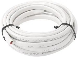 RATCHROLL 1 Pcs Universal Ground Wire Fully Insulated& Soft Touch Jacket 20FT Power Wire 10AWG White OFC RATCHROLL 1 Pcs Universal Ground Wire Fully Insulated& Soft Touch Jacket 20FT Power Wire 10AWG White OFC