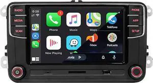 SCUMAXCON 6.5" Car Stereo RCD360 PROII RCD330 Carplay Android Auto Bluetooth USB SD RVC FM for VW Golf MK5 MK6 Passat Jetta CC EOS (Backup Camera Actived) SCUMAXCON 6.5" Car Stereo RCD360 PROII RCD330 Carplay Android Auto Bluetooth USB SD RVC FM for VW Golf MK5 MK6 Passat Jetta CC EOS (Backup Camera Actived)