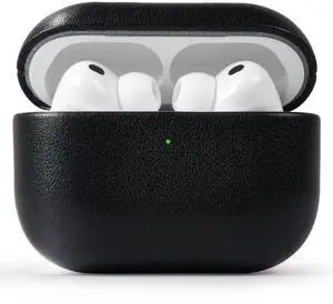 AeroZylo for AirPods Pro 3 (2025) 100% Genuine Leather Case,Full-Grain Leather Cover Case,Handmade Top,Shockproof Protective,Wireless Charging,for AirPods Pro 3rd Gen (Black AeroZylo for AirPods Pro 3 (2025) 100% Genuine Leather Case,Full-Grain Leather Cover Case,Handmade Top,Shockproof Protective,Wireless Charging,for AirPods Pro 3rd Gen (Black