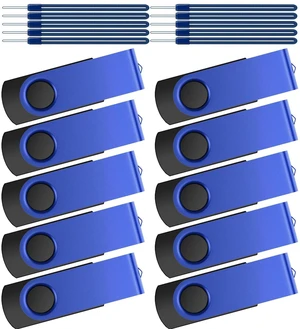 USB Drive 64GB 10 Pack USB Flash Drives Bulk, Kepmem Metal Thumb Drive USB Drive 64GB 10 Pack USB Flash Drives Bulk, Kepmem Metal Thumb Drive
