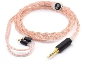 CTM Jokoma 4 Wire Premium in-Ear Cable (3.5 mm Plug) ^^ 2-Pin IEM Cable ^^ in-Ear Monitors Cable Clear Tune Monitors CTM Jokoma 4 Wire Premium in-Ear Cable (3.5 mm Plug) ^^ 2-Pin IEM Cable ^^ in-Ear Monitors Cable Clear Tune Monitors