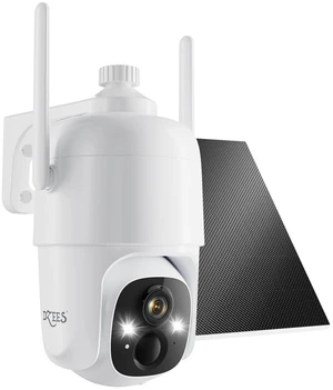 Dzees 2K Solar Security Camera Outdoor Wireless, 360 PTZ Battery Camera Dzees 2K Solar Security Camera Outdoor Wireless, 360 PTZ Battery Camera