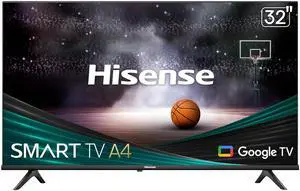 Hisense 32-Inch Class A4 Series FHD 1080p Google Smart TV (32A4K) - DTS Virtual: X, Game & Sports Modes, Chromecast Built-in, Alexa Compatibility Hisense 32-Inch Class A4 Series FHD 1080p Google Smart TV (32A4K) - DTS Virtual: X, Game & Sports Modes, Chromecast Built-in, Alexa Compatibility