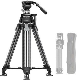 Leofoto Professional Carbon Fiber Video Tripod with 360 Fluid Head, One Button Quick Height Adjust 38cm-172cm, 6-Leg Stable Camera Tripod for Wildlife Shooting, Long Lens Photography, Travel Leofoto Professional Carbon Fiber Video Tripod with 360 Fluid Head, One Button Quick Height Adjust 38cm-172cm, 6-Leg Stable Camera Tripod for Wildlife Shooting, Long Lens Photography, Travel