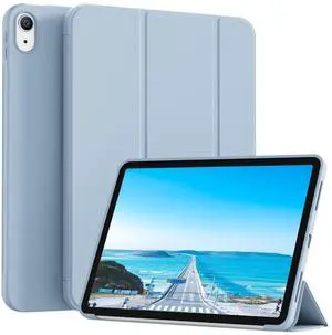 SQQSOOZ Case for iPad (A16) 11 Inch 2025/iPad 10th Generation 10.9 Inch 2022, Slim & Lightweight, Trifold Stand Protective Cover, Soft TPU Back, Support Touch ID, Auto Wake/Sleep, Sky Blue SQQSOOZ Case for iPad (A16) 11 Inch 2025/iPad 10th Generation 10.9 Inch 2022, Slim & Lightweight, Trifold Stand Protective Cover, Soft TPU Back, Support Touch ID, Auto Wake/Sleep, Sky Blue