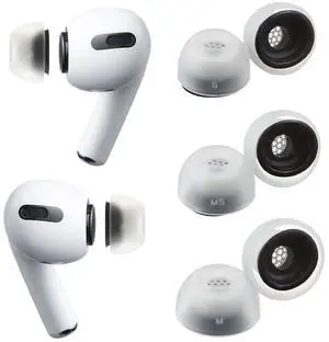 AZLA MAX for Airpods Pro 1st & 2nd Gen (S/MS/M) Airpod Pro Ear Tip Replacement Airpod Pro Tips with Premium Silicone, Airpod Ear Tips AZLA MAX for Airpods Pro 1st & 2nd Gen (S/MS/M) Airpod Pro Ear Tip Replacement Airpod Pro Tips with Premium Silicone, Airpod Ear Tips