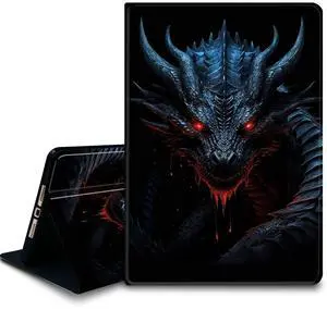 Bxgolkgd Tablet Case for iPad 9.7 Inch (2017/2018 Model,5th/6th Generation),Shockproof Stand Cover with Heat Dissipation,Auto Wake/Sleep Function,Dragon Bxgolkgd Tablet Case for iPad 9.7 Inch (2017/2018 Model,5th/6th Generation),Shockproof Stand Cover with Heat Dissipation,Auto Wake/Sleep Function,Dragon