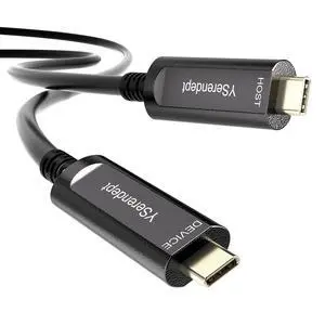 YSerendept Fiber Optic USB C Cable 50ft,10Gbps Active Optical USB 3.2 Gen2 to USB C Cable,Compatible with Logitech Cameras,VR AR,Displays,Projectors,Webcams,Printer YSerendept Fiber Optic USB C Cable 50ft,10Gbps Active Optical USB 3.2 Gen2 to USB C Cable,Compatible with Logitech Cameras,VR AR,Displays,Projectors,Webcams,Printer