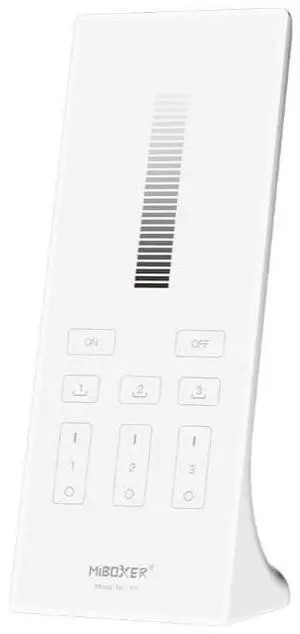 Miboxer Y1 Brightness Vertical Remote (2.4GHz), 2.4G Remote (CCT & Brightness), White or Black (White) Miboxer Y1 Brightness Vertical Remote (2.4GHz), 2.4G Remote (CCT & Brightness), White or Black (White)
