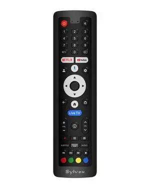 Sylvox Remote Control for Outdoor TV, Compatible for Frameless & 3.0 Series Outdoor TVs, IP66 Waterproof, Support Infrared, Bluetooth and Voice Control Sylvox Remote Control for Outdoor TV, Compatible for Frameless & 3.0 Series Outdoor TVs, IP66 Waterproof, Support Infrared, Bluetooth and Voice Control