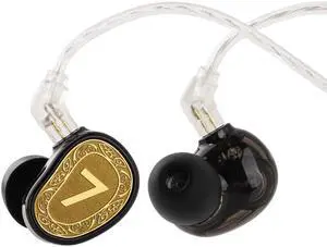 Linsoul 7Hz Elua Ultra in Ear Monitor, Dual Dynamic Driver Earphone, HiFi Wired IEM Earbuds with High-Purity Oxygen-Free Copper Cable for Musicians Audiophiles (Gold) Linsoul 7Hz Elua Ultra in Ear Monitor, Dual Dynamic Driver Earphone, HiFi Wired IEM Earbuds with High-Purity Oxygen-Free Copper Cable for Musicians Audiophiles (Gold)