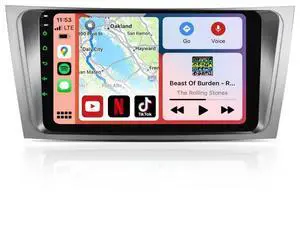 Car Radio for Toyota Camry 2006 2007 2008 2009 2010 2011(not fit JBL) with Wireless CarPlay & Android AutoAndroid 12 Camry Car Stereo with 9" Touch Screen GPS Navigation AM/FM Radio Car Radio for Toyota Camry 2006 2007 2008 2009 2010 2011(not fit JBL) with Wireless CarPlay & Android AutoAndroid 12 Camry Car Stereo with 9" Touch Screen GPS Navigation AM/FM Radio
