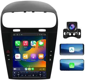 Car Radio for Dodge Journey 2011-2019 Stereo Radio Replacement Upgrade 8Core 4+64G 9.7 Inch Touch Screen with Wireless Carplay & Android Auto WiFi SWC DSP Free AHD Camera Bluetooth Car Radio for Dodge Journey 2011-2019 Stereo Radio Replacement Upgrade 8Core 4+64G 9.7 Inch Touch Screen with Wireless Carplay & Android Auto WiFi SWC DSP Free AHD Camera Bluetooth