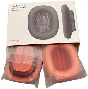 Replacements Earpad Covers for Airpod Max Headphones, 1 Pair - Durable Textile Cloth Fabric Mesh with Magnetic Connection (Red) Replacements Earpad Covers for Airpod Max Headphones, 1 Pair - Durable Textile Cloth Fabric Mesh with Magnetic Connection (Red)