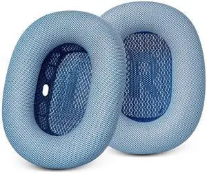 GEVO Upgraded Ear Cushions Replacement Earpads for AirPods Max 1 & 2 Headphones, Protein Leather Ear Pads Ear Covers Cups with Memory Foam and Magnet for AirPods Max 1 & 2 (Sky Blue) GEVO Upgraded Ear Cushions Replacement Earpads for AirPods Max 1 & 2 Headphones, Protein Leather Ear Pads Ear Covers Cups with Memory Foam and Magnet for AirPods Max 1 & 2 (Sky Blue)