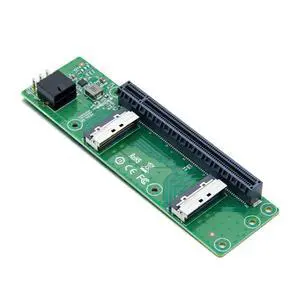NGFF Dual MCIO 8i Mini Cool Edge IO SFF-TA-1016 to PCIE5.0 PCI-Express 16x VROC Adapter for Mainboard SSD Graphics Card NGFF Dual MCIO 8i Mini Cool Edge IO SFF-TA-1016 to PCIE5.0 PCI-Express 16x VROC Adapter for Mainboard SSD Graphics Card
