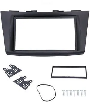 Double DIN Installation Dash Kit, Black ABS 2 Din Stereo Audio Fascia Panel Navigation Fascia Car Stereo Frame for Swift 2012 Double DIN Installation Dash Kit, Black ABS 2 Din Stereo Audio Fascia Panel Navigation Fascia Car Stereo Frame for Swift 2012