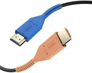 YilianOptoe 8K Fiber Optic HDMI Cable 50ft,Long HDMI 2.1 Cable,Active HDMI Cord,48Gbps,8K@60Hz 4K@120Hz,Ultra HD HDR, for PS5/Xbox/TV/Monitor/Laptop/Projector/Blu-ray YilianOptoe 8K Fiber Optic HDMI Cable 50ft,Long HDMI 2.1 Cable,Active HDMI Cord,48Gbps,8K@60Hz 4K@120Hz,Ultra HD HDR, for PS5/Xbox/TV/Monitor/Laptop/Projector/Blu-ray