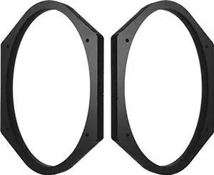 5x7 / 6x8 Speaker Spacers Depth Extender Extending Rings - 1/2" Thick - 1 Pair - SSK68K - Stackable - Perfect for Framing Fiberglass Enclosures 5x7 / 6x8 Speaker Spacers Depth Extender Extending Rings - 1/2" Thick - 1 Pair - SSK68K - Stackable - Perfect for Framing Fiberglass Enclosures