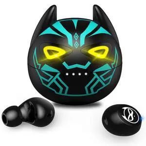 AMAFACE Gaming Earbuds Kids Bluetooth Earbud 5.3 in-Ear Headphones with Mic 36H Playtime IPX6 Waterproof Touch Control HiFi Stereo LED Display Kids Wireless Ear Buds AMAFACE Gaming Earbuds Kids Bluetooth Earbud 5.3 in-Ear Headphones with Mic 36H Playtime IPX6 Waterproof Touch Control HiFi Stereo LED Display Kids Wireless Ear Buds