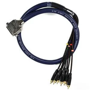 DEANFINN 3.28ft/1m DB25 Male to 8 Channel RCA Snake Cable, Professional Low Noise Stereo Audio Adapter Extension Cable, Gold Plated Pin DEANFINN 3.28ft/1m DB25 Male to 8 Channel RCA Snake Cable, Professional Low Noise Stereo Audio Adapter Extension Cable, Gold Plated Pin