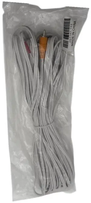 50 ft RCA to Bare Wire Speaker Cable for Rear Bose Cube Speakers/Acoustimass Lifestyle Systems Single White 50 ft RCA to Bare Wire Speaker Cable for Rear Bose Cube Speakers/Acoustimass Lifestyle Systems Single White