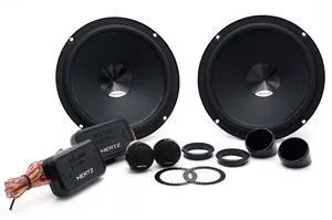 Hertz Dieci Series DSK-1653 Component Speaker Kit 6.5" 2-Way: DV 165.3 + DT 24.3 + DX 300 + Grilles Hertz Dieci Series DSK-1653 Component Speaker Kit 6.5" 2-Way: DV 165.3 + DT 24.3 + DX 300 + Grilles