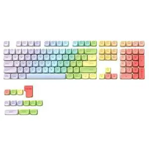 Cute Mechanical Keyboard Keycaps Soft Color for Keyboard MOA Profile PBT Keycaps Cute Mechanical Keyboard Keycaps Soft Color for Keyboard MOA Profile PBT Keycaps