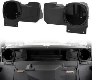UTVSXPERT Rear Sport Speaker Enclosures Pods for Polaris RZR XP 1000/XP 4 1000 2024+ Accessories, Rear Seat Speaker Pod Mounts Holders Brackets Support 6.5" Speakers (2PCS) UTVSXPERT Rear Sport Speaker Enclosures Pods for Polaris RZR XP 1000/XP 4 1000 2024+ Accessories, Rear Seat Speaker Pod Mounts Holders Brackets Support 6.5" Speakers (2PCS)