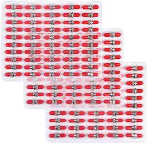 Duogalia 150 Pack Fiber Optical Coupler ST Fiber Optical Cable Barrel Connector ST to ST Bulkhead Singlemode Duogalia 150 Pack Fiber Optical Coupler ST Fiber Optical Cable Barrel Connector ST to ST Bulkhead Singlemode