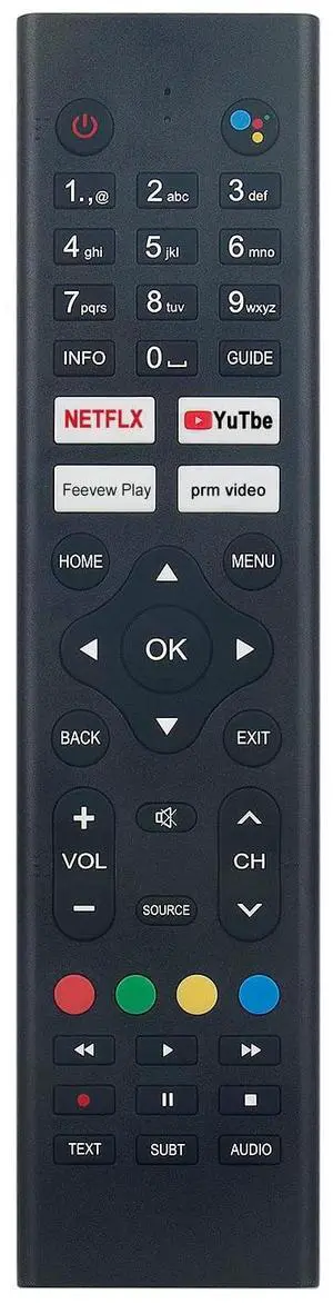 280401011330 Voice Replacement Remote Control Fit for RCA Smart TV RTAQ5033 RTA3201 RTA4302 RTAU5004 RTAU6504 RTA4002 280401011330 Voice Replacement Remote Control Fit for RCA Smart TV RTAQ5033 RTA3201 RTA4302 RTAU5004 RTAU6504 RTA4002