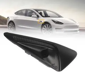 Dasbecan Front Fender Camera Compatible with 2017-2023 Tesla Model 3 2020-2023 Model Y Repeater Camera Right Passager Side Replace 1125107-50-G 1125107-50-J Dasbecan Front Fender Camera Compatible with 2017-2023 Tesla Model 3 2020-2023 Model Y Repeater Camera Right Passager Side Replace 1125107-50-G 1125107-50-J