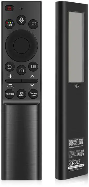 BN5901357A Solar Voice Replacement Remote for Samsung SelfCharging Smart TV Remote Control USBC RechargeableVGTM2180ESZA Black